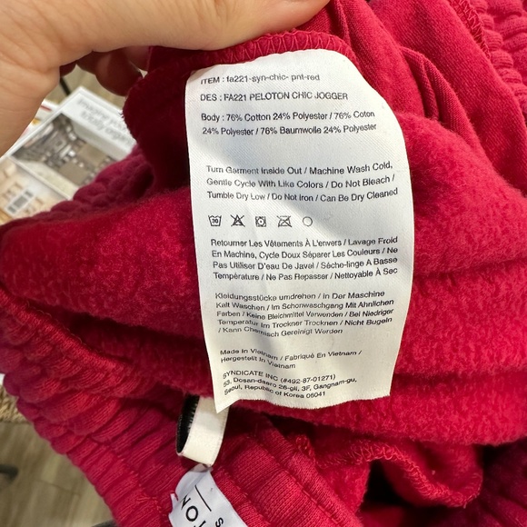 Peloton Chic Jogger Sweatpants - Picture 7 of 7